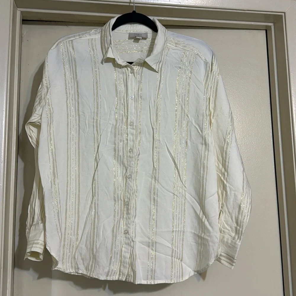 LOFT button down shirt - Picture 1 of 6